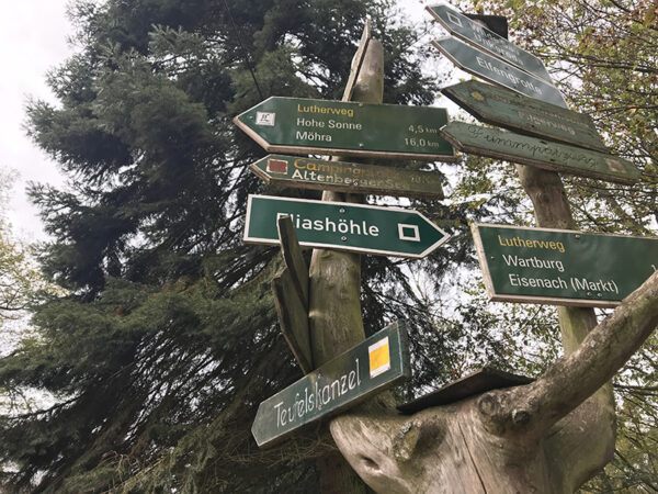 Kraftvolle Wanderwege in Thüringen