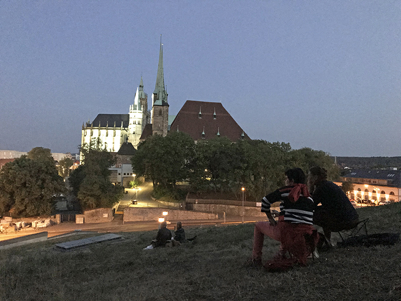 Der Erfurter Dom auf einem viel älteren Ort