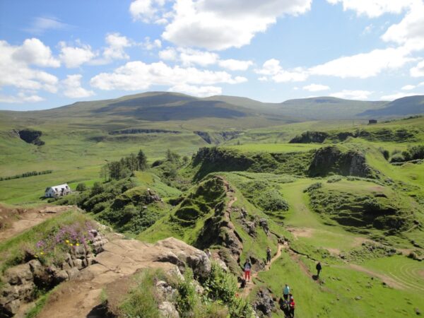 Schottland spirituelle Reise und Kraftorte der Geomantie